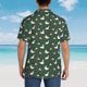 thumbnail image 4 of Balery Colorful Mallard Duck Camisas hawaianas de manga corta para hombre, camisas playeras de corte holgado, camisas de vacaciones con botones,Medium, 4 of 7