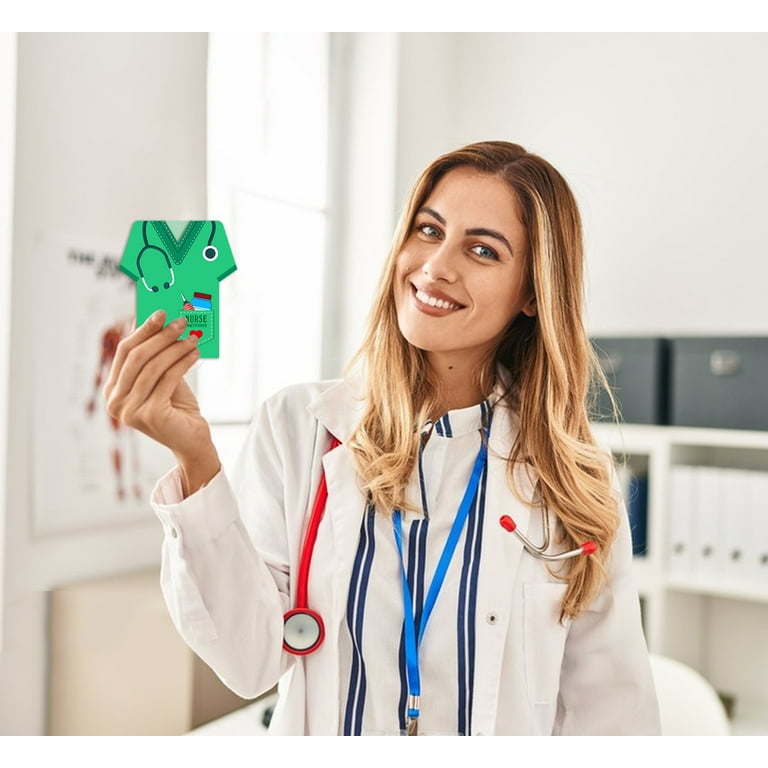 Nursing With Heart Acrylic Award - 6.75" Personalized Nurse Recognition Trophy With Free Engraving