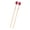 Red, variant on YongCo Keyboard Marimba Mallets Medium Hard Yarn Head Drum Stick Percussion Vibrophone Mallets Drumstick Soft Head Hammer