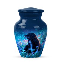 Dog Small Funeral Urns For Human Ashes Keepsake Mom, Blue Mini Urns For Ashes For Women, Little Cremation Urn For Male, Purple Urn For Adults, 3inch