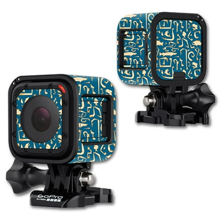 MightySkins Skin Compatible With GoPro Hero4 Session Camera Digital Camcorder Sticker Skins Abstract (Best Way To Edit Gopro Videos)