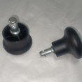 thumbnail image 3 of Ruedas giratorias de repuesto Bell Glides para silla de oficina, con goma suave de 50 mm, 3 of 5