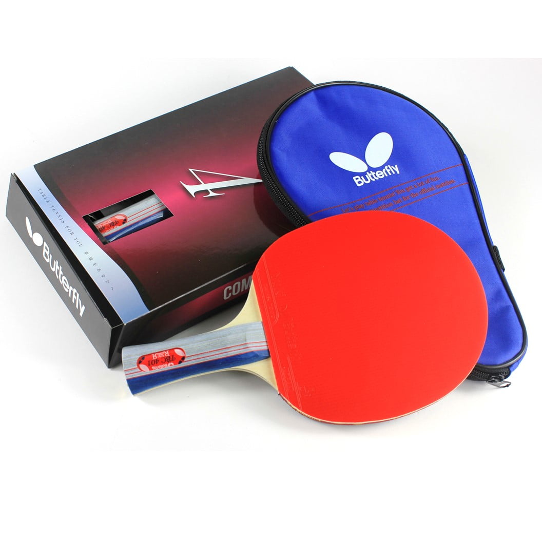 1 Ping Pong Butterfly 401 Table Tennis Racket Set 1 Ping Pong Paddle 