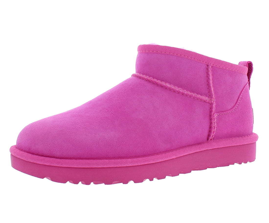 Ugg Classic Ultra Mini Womens Shoes Size 6, Color Carnation
