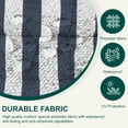 thumbnail image 5 of XXLYY Outdoor High Back Chair Cushions 2-Pack, 44”x22”x4” Waterproof Fade-Resistant Cushions with Ties for Adirondack & Rocking Chairs, 5 of 7