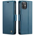 thumbnail image 2 of CaseMe Leather For iPhone 11 Wallet Case with RFID Blocking, For iPhone 11 Case Wallet for Women Men Card Holder Magnetic Clasp Kickstand Folio Case for iPhone 11,Blue,For iPhone 11, 2 of 11
