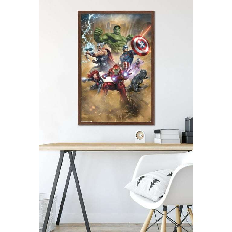 Marvel Avengers: Endgame Movie Poster, Framed, MCU, 11x17
