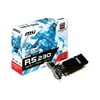 MSI AMD Radeon R5 230 Graphic Card, 2 GB GDDR3, Low-profile