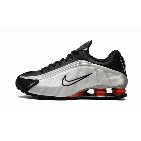 NIKE MENS Shox R4 "Black Metallic Silver" BV1111 008 from Stadium Goods