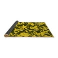 thumbnail image 2 of Ahgly Company Indoor Rectangle Abstract Yellow Modern Area Rugs, 7' x 9', 2 of 4