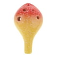 thumbnail image 2 of 6 Hole Alto Ocarina Musical Instrument for Children Beginners Gift Tomato Yellow, 2 of 8