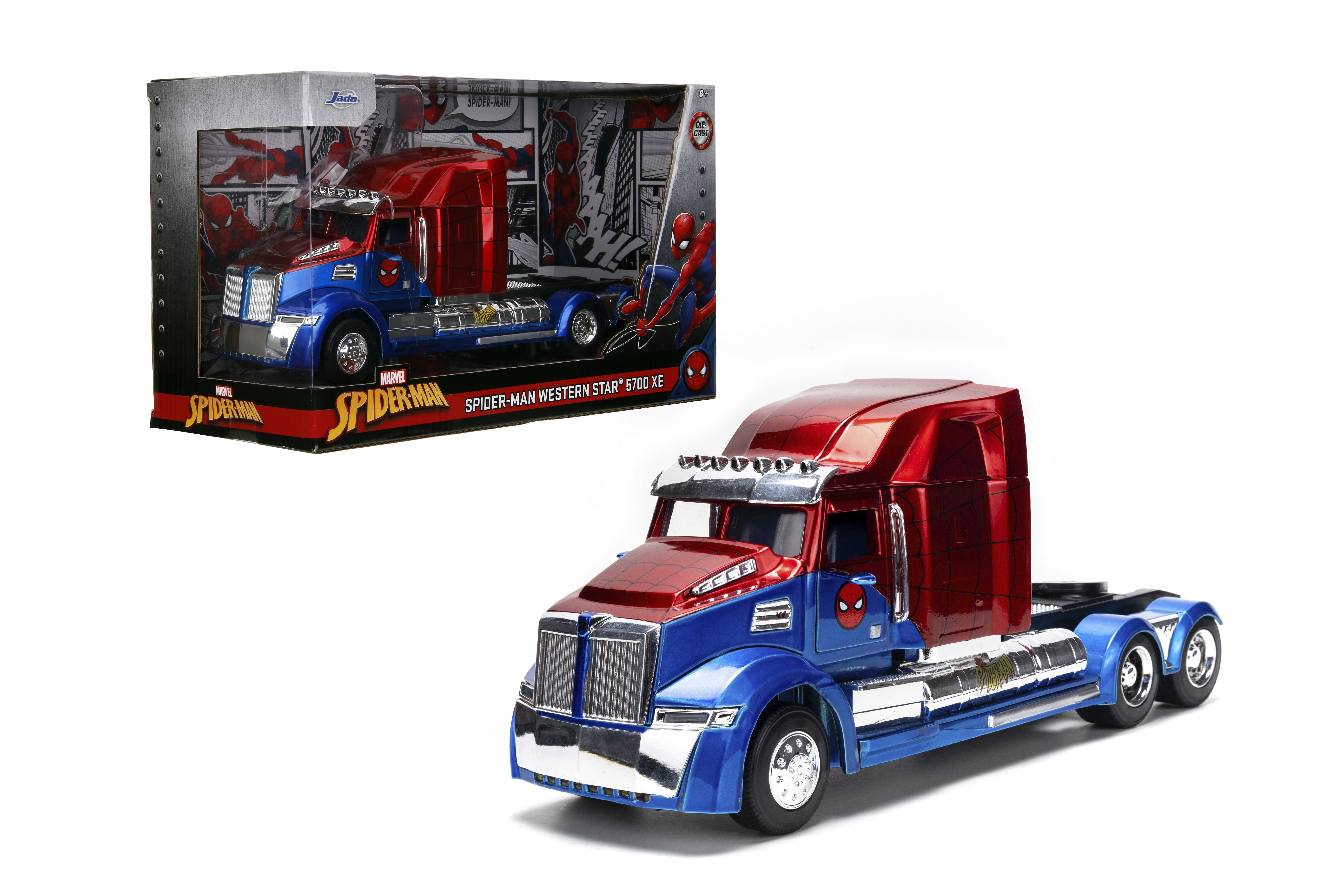 ミニカー MARVEL SPIDER-MAN Western Star 57X Western Star 57X Truck Tractor 