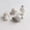 White Labradorite, variant on 50PCS Wholesale Natural Stone Mushroom Pendant Healing Energy Crystal Jewelry-White Labradorite