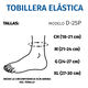 thumbnail image 2 of Tobillera Elástica Compresión Comfeel Par Tynor D25P, 2 of 2