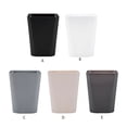 thumbnail image 3 of Kearding Cubo de basura respetuoso con el medio ambiente - Papelera de contenedor de basura ampliamente utilizada y resistente a los olores Suministros de limpieza para el hogar blanco S19*19*23.2 cm, 3 of 6