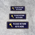 thumbnail image 2 of Standard Plus Please Return Keys Here Wall or Door Sign | Public Spaces Signage - Small, 2 of 9