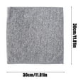 thumbnail image 3 of Professional Microfiber Cleaning Cloths | Pack of 7 | 30x30cm Gray Kitchen Dishcloths | Ultra-Absorbent Polyester Cleaning Towels | Oil-Free Non-Shedding Design | Multi-Purpose Household Cleaning, 3 of 9