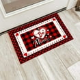 thumbnail image 5 of Carpet,Valentine’s Day Welcome Doormat, Indoor Outdoor Polyester Floor Mat with Non-Slip Backing, Love Heart Decorative Rug for Entryway, Front Door, Kitchen, Bathroom, Living Room, 5 of 8