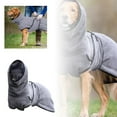 thumbnail image 3 of Velvet Dog Sweater Cozy Winter Wear Soft Warm Pet Apparel Fashionable Cold Weather Outfit For Small Medium Large Breeds, 3 of 6