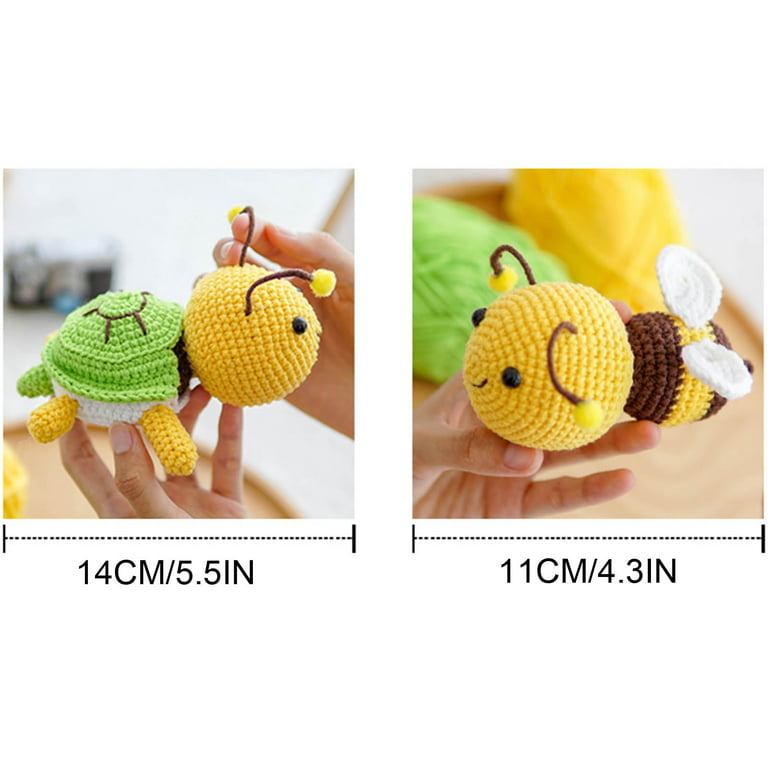 DIY Crochet Bee Kit, Crochet Bee Pattern