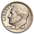 thumbnail image 2 of 1970-D Roosevelt Dime 50-Coin Roll BU, 2 of 3