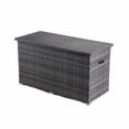 thumbnail image 2 of Direct Wicker Outdoor Weatherproof Deck Box(Gray), 2 of 7