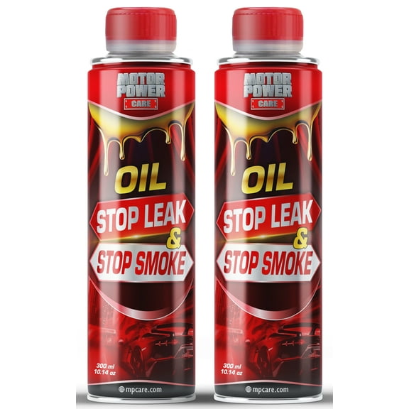 MotorPower Care Oil Stop Leak & Stop Smoke – Valve Stem Seal Leak Repair & Engine Oil Additive for Ford, Lexus, BMW, Mercedes, Audi, VW & More