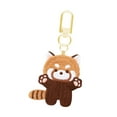 thumbnail image 4 of Adorable llavero de panda rojo, llavero con diseño de dibujos animados para monedero, llavero de animal para Estilo A, 4 of 9