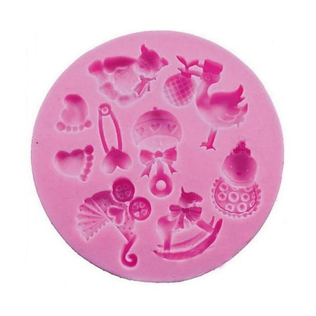 

Baby Spielzeug Silikon Fondant Kuchenform Form Schokolade Diy X3Q2 Back T4K7