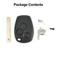 thumbnail image 2 of Mduoduo 1pc Remote Key Shell For Renault Trafic Master Clio Modus 3 Buttons Remote Key Fob Case Full Repair For Modus 2004 For Clio Car Accessories, 2 of 10