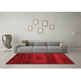 thumbnail image 3 of Ahgly Company Indoor Rectangle Abstract Red Contemporary Area Rugs, 2' x 4', 3 of 4