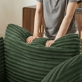 thumbnail image 6 of MAYEERTY Oversized Corduroy Chaise Lounge Sofa, Modern Couch with Spring Cushion for Apartment, 45*65*36"Green, 6 of 9