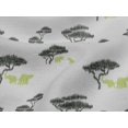 thumbnail image 4 of oneOone Viscose Jersey Fabric Tree & Animals Ikat Print Fabric By Yard 60 Inch Wide, 4 of 4