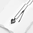 thumbnail image 6 of Personalize God has you in his arm i have you in my heart -  Vintage Stainless Steel Rose Flower Heart Urn Pendant Necklace for Cremation Ashes Holder Memorial Jewelry, 6 of 6