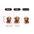 thumbnail image 6 of Christmas Sewing Cat Countdown With 24 Pcs 2D Acrylic Christmas Countdown Ornament Blind Box for Adults DIY Craft Holiday Wall Decor Very Lovely Festive Gift Set for Cat Mom Home Decoration, 6 of 6