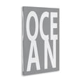 thumbnail image 3 of Stupell Industries Tropical Ocean Word on Grey Canvas Art, 24 x 36, by Jamie MacDowell, 3 of 8