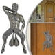 thumbnail image 1 of Door Ornt Door Door Knocker Muscular Man Art Estatua Ornt, 1 of 4