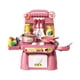thumbnail image 1 of Juguetes Para Niño Juego de cocina para niños, juego de simulación de cocina y mesa con cubiertos para bebé Juguetes Para Bebe 1 Año, 1 of 8