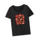 thumbnail image 5 of Camisetas para mujer, camiseta básica negra de manga corta, camiseta informal cómoda y sencilla para mujer, camisetas de verano para senderismo, viajes y Camping SG, 5 of 8