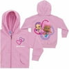 Personalized Bubble Guppies Girls' Pink Zip-Up Hoodie
