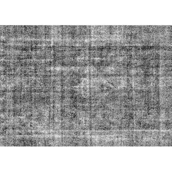 Ahgly Company Indoor Rectangle Persian Gray Bohemian Area Rugs, 6' x 9'