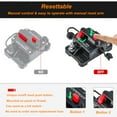 thumbnail image 7 of 50A Amp Circuit Breaker for Boat Trolling Motor Marine ATV Vehicle Stereo Audio Battery Solar System Inline Fuse with Manual Reset Switch Waterproof DC 12V-48V, 7 of 7