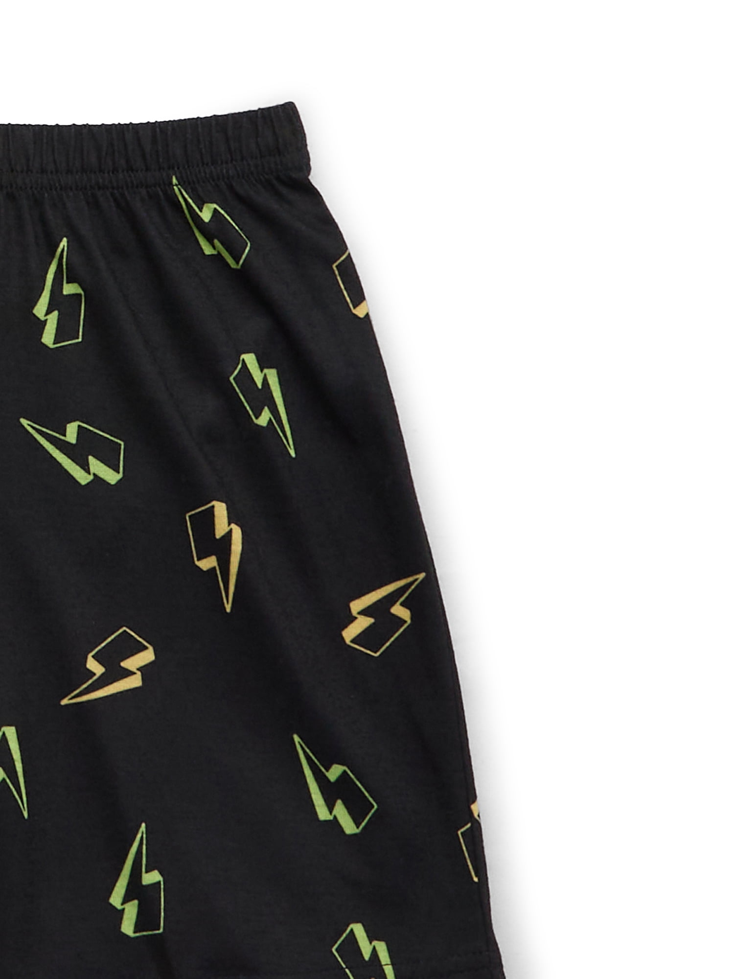 Wonder Nation Boys Short Sleeve Tee and Shorts Pajama Set, 2-Piece, Sizes 4-16 & Husky