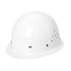 thumbnail image 2 of Casco de protección laboral, casco de construcción universal engrosado para adultos Blanco, 2 of 9