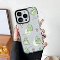 thumbnail image 2 of Cute Cartoon Dinosaurs Ice Cream Clear Phone Case Compatible with iPhone Case (Clear,iPhone 12), 2 of 4