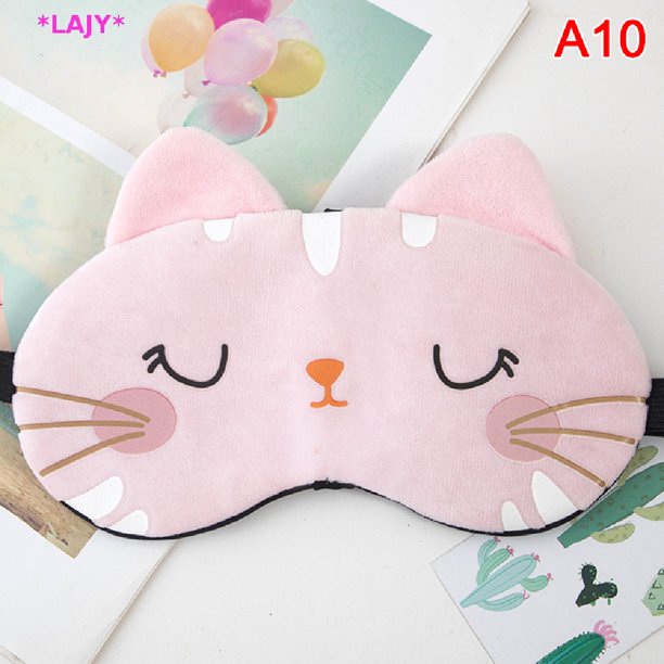 LAJY > Máscara De Dormir Para Linda Sueño Nocturno Sort Pikachu Blindfo Nuevo huangjie unisex