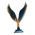 thumbnail image 3 of Eagle Figurine Artwork Crafts Desk Ornament for Bookcase Tabletop Decoration, 3 of 8