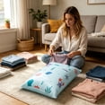 thumbnail image 5 of No Pump Vacuum Storage Bags Thick Material & Airtight Seal & Space Saving for Clothes Blankets Pillows Bedding Sealer Clothing Storage by MPOISVA, 5 of 6