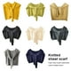 thumbnail image 2 of Minnieouse Mantón de senderismo de invierno para mujer, pañuelo de estilo informal para banquete de boda, capa transpirable, Poncho para mujer, Accesorios de disfraces Negro Minnieouse AP013386-04, 2 of 6