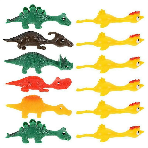 12 piezas juguete de dinosaurios de simulación